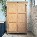 Old oak workshop cabinet