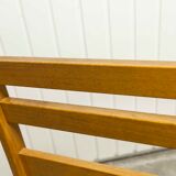 Pair of 1960 Scandinavian twin beds in solid beech