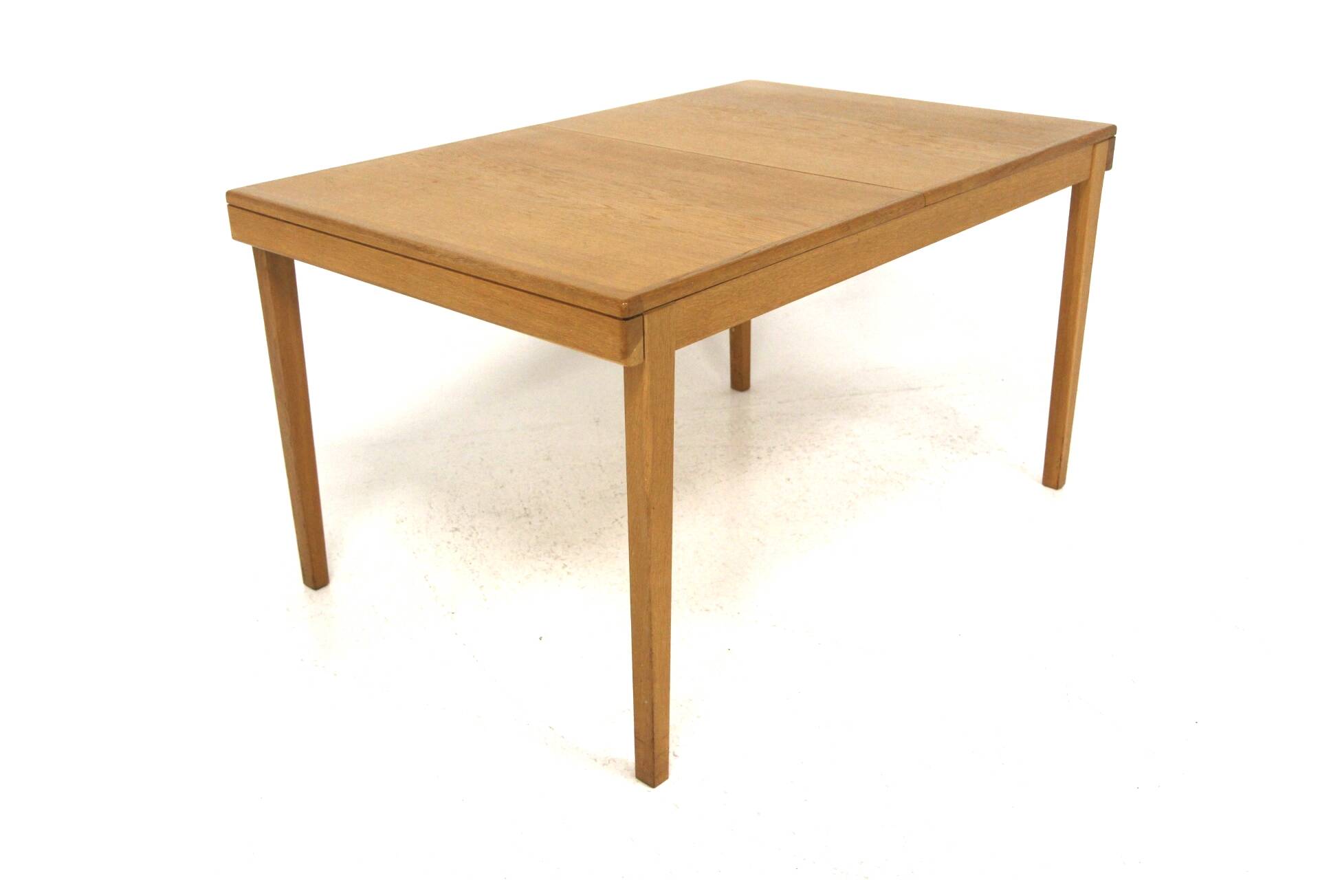 Scandinavian oak dining table, Erik Wørtz, Möbel-IKEA, Sweden, 1960