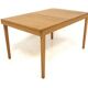 Scandinavian oak dining table, Erik Wørtz, Möbel-IKEA, Sweden, 1960