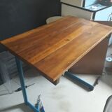 1960 Mullca desk with solid oak tray