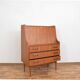 Mid-Century Danish Teak Secretary by Gunnar Nielsen for Tibergaard, 1960s.