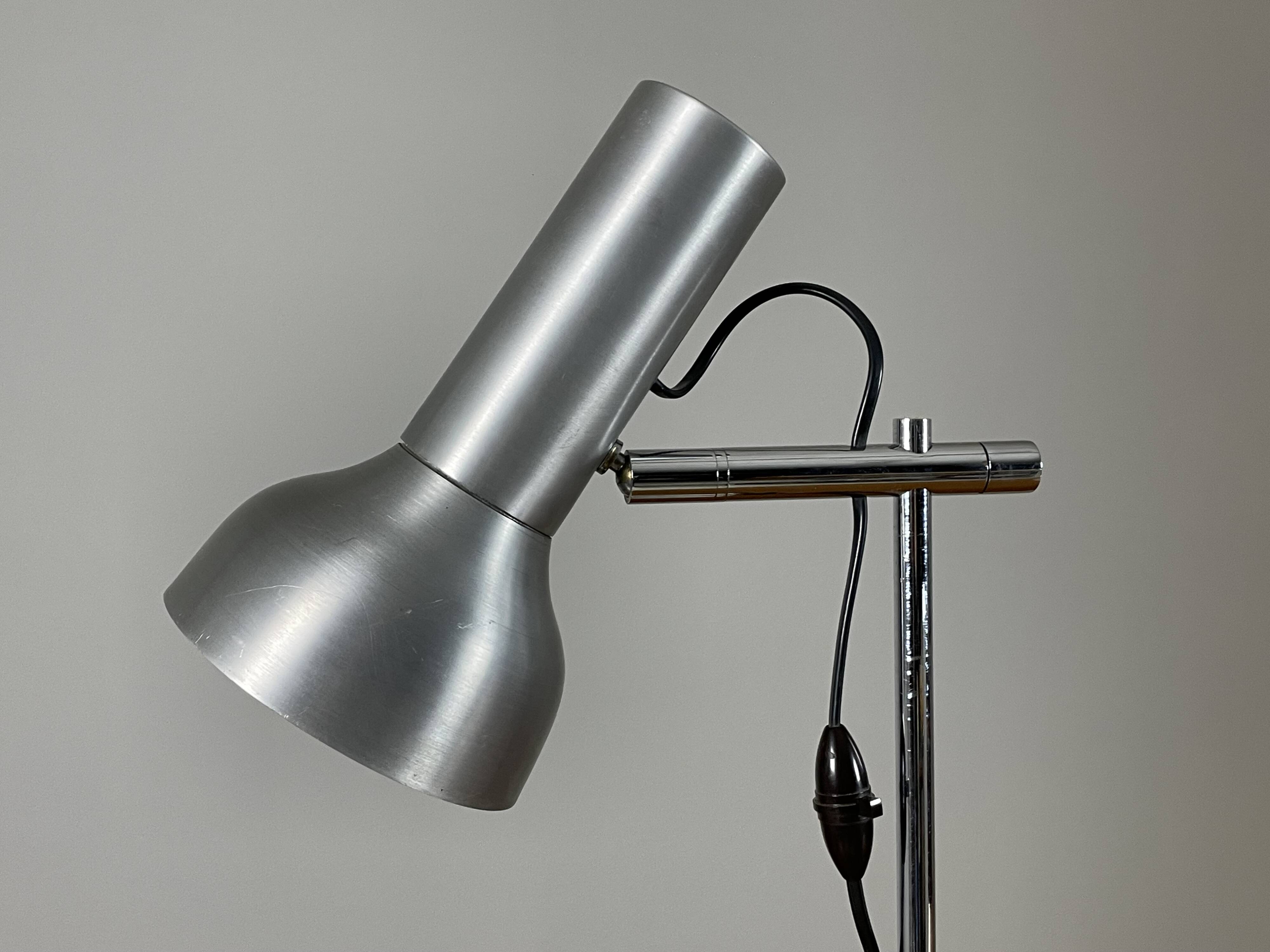 1970s metal desk lamp