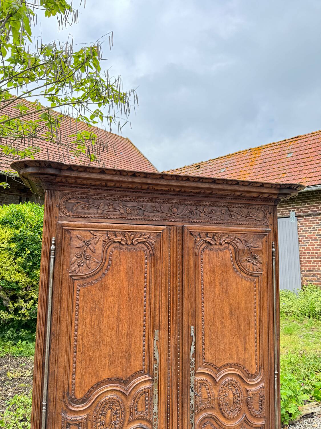 Norman Oak Wardrobe XVIII Eme Century