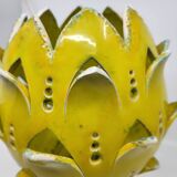 Lampe Artichaut en céramique Jaune
