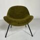 Paire de fauteuils "Egg" par Fritz Neth, années 1950, nouvelle tapisserie