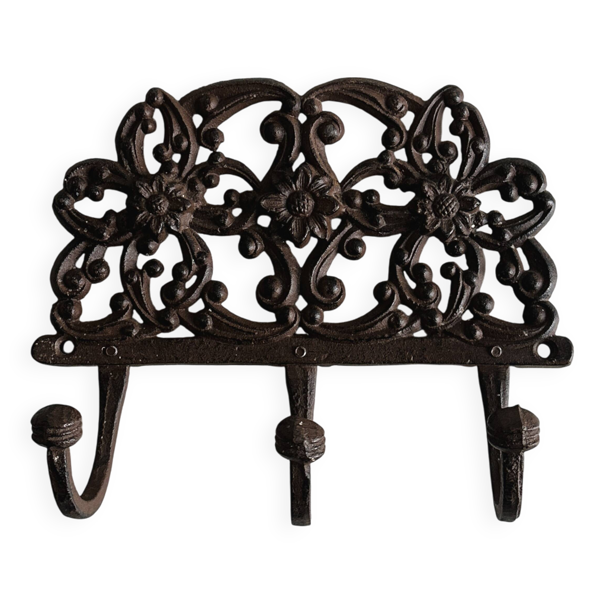 Metal wall key holder
