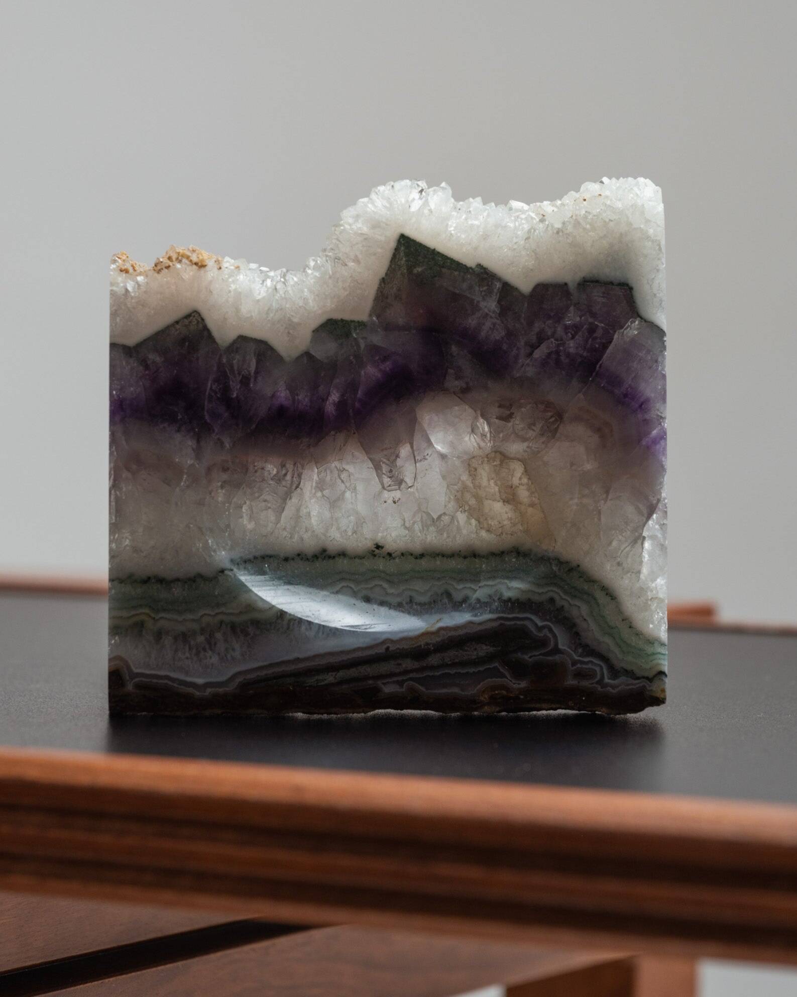 Cendrier / vide-poches en quartz, 1970s