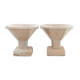 Set of 2 concrete cups