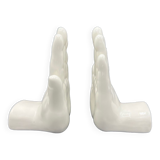 Vintage hand bookends