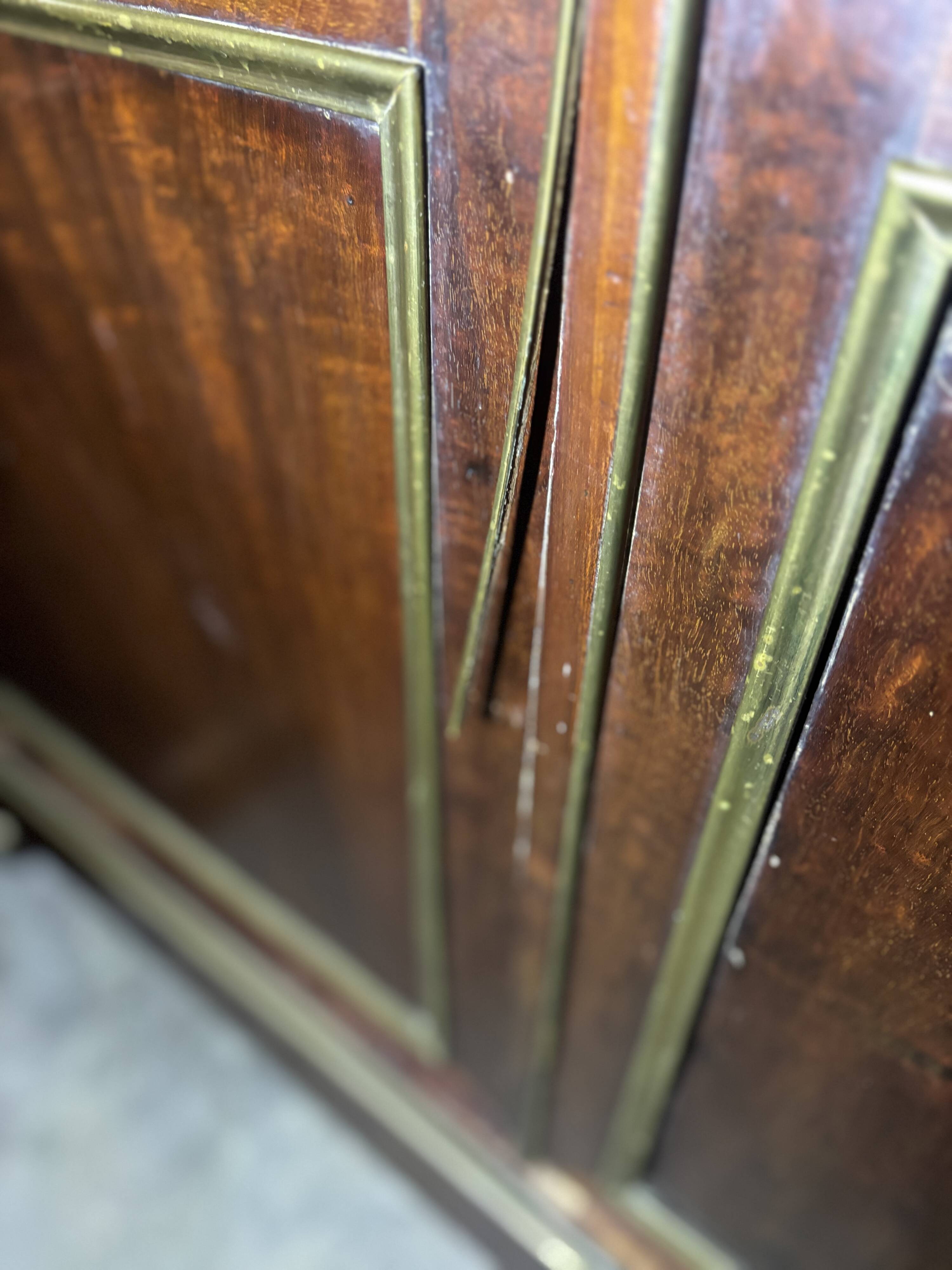 Library - Louis XVI style display case from the Napoleon III period