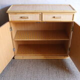 Commode en rotin