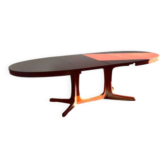Vintage Baumann style dining table from the 1960s-1970s