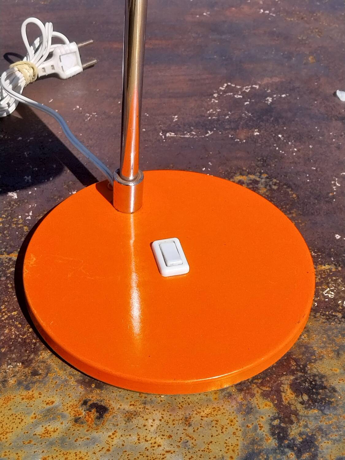 Orange lamp from the 70s