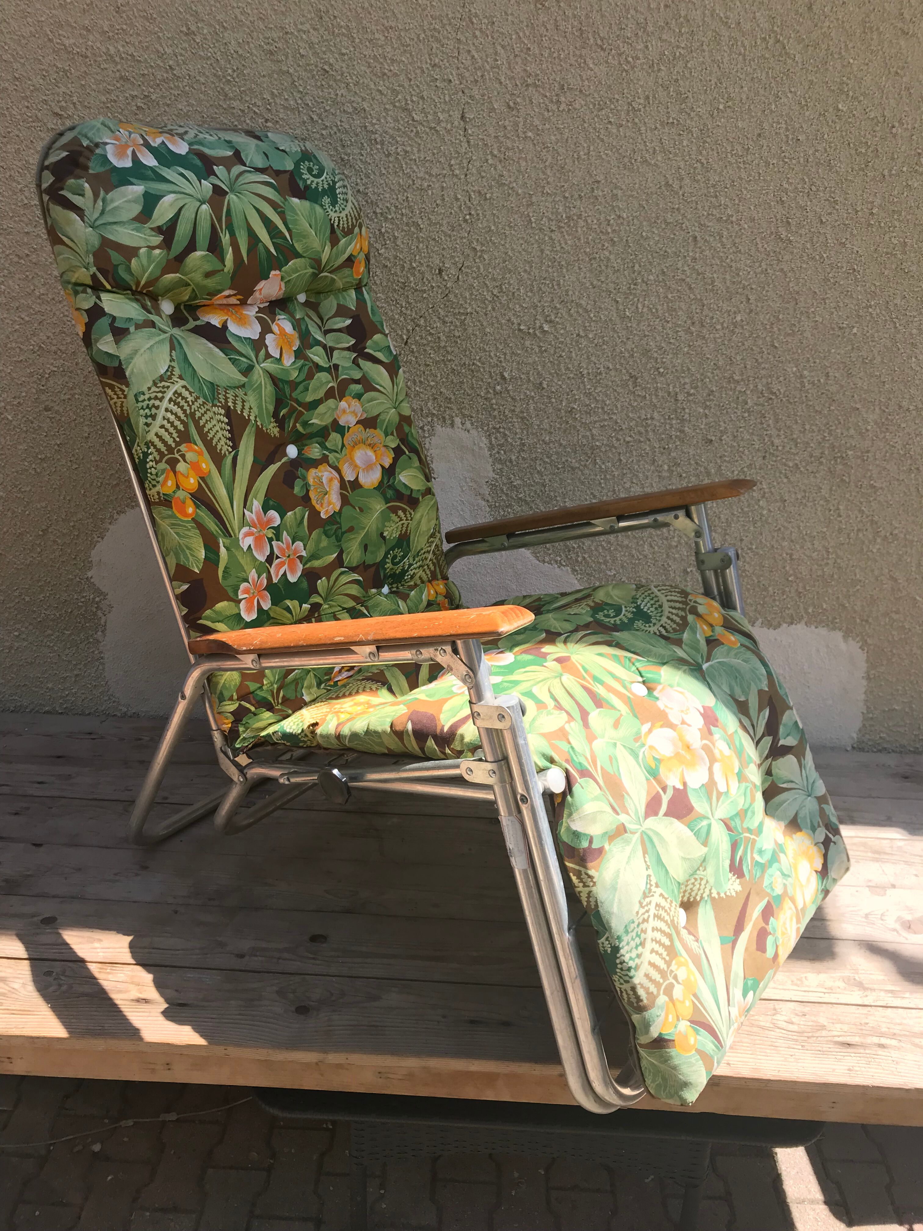 70s garden lounge chair