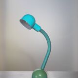 Blue vintage lamp, 90s.
