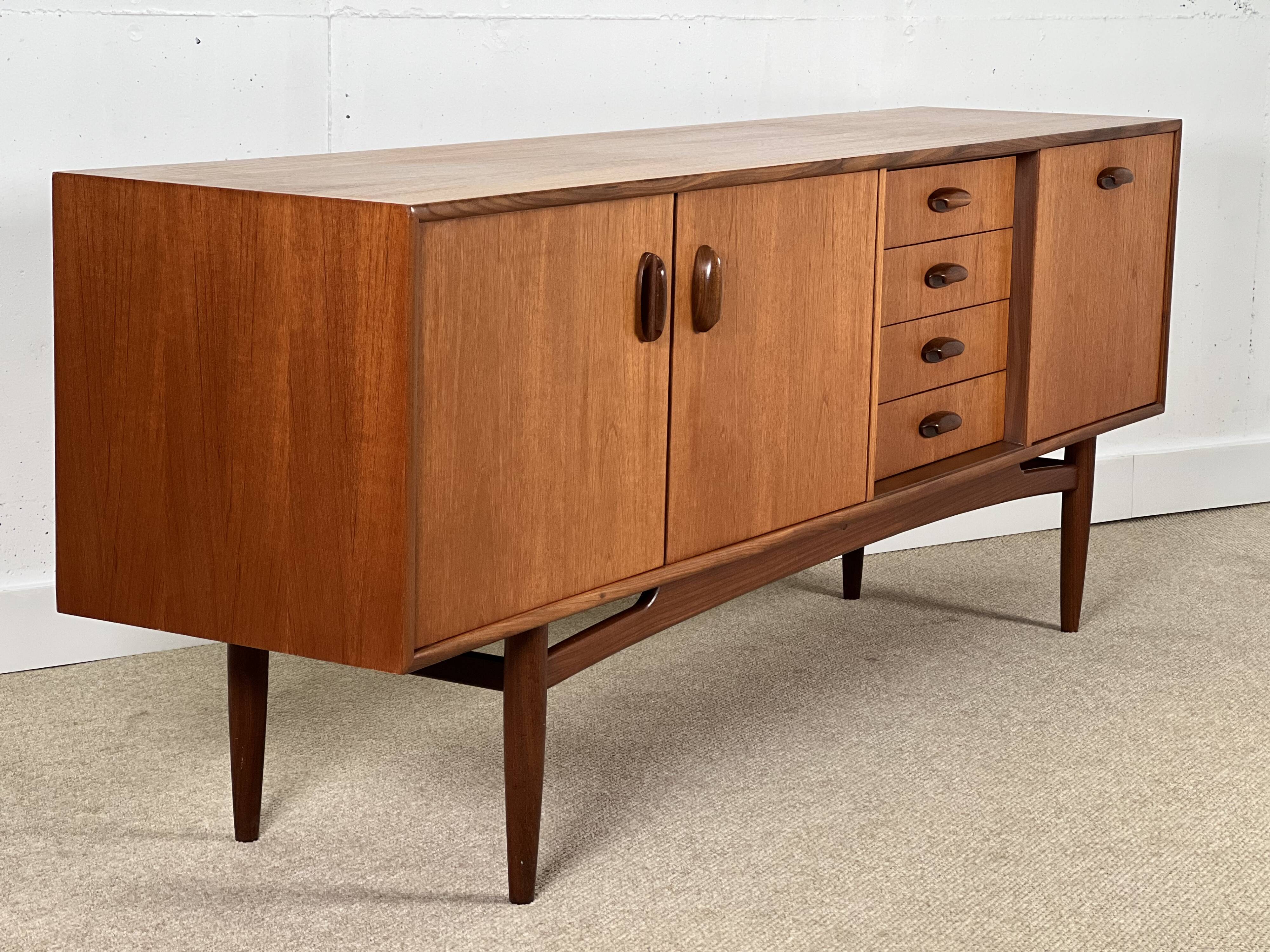Mid-Century teak sibeboard by G-Plan Brasilia Collection