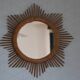 Rattan star mirror 550mm