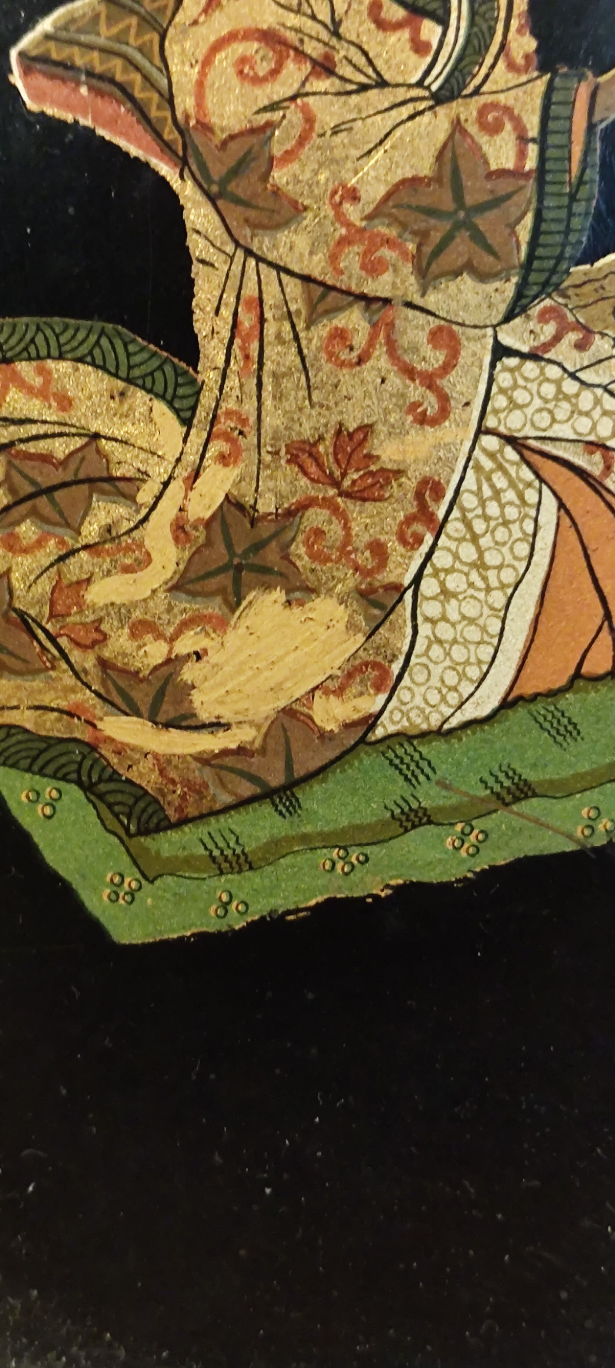 Tray Napoleon III Japanese decoration