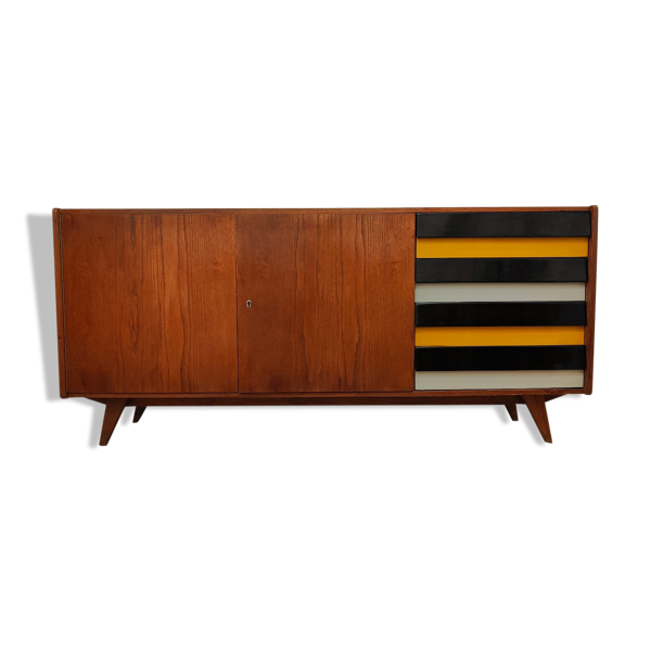 Enfilade U460 Jaune par Jiri Jiroutek pour Intérieur Praha 1960
