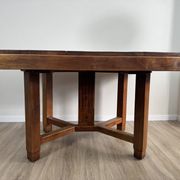 Art Deco dining table — Stamped Maurice Alet (1925–1935)