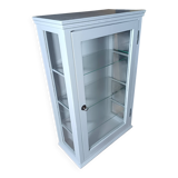 Display cabinet / Silver cabinet with 1 door from the 1950s.