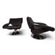 De Sede DS-255 Avantgarde Lounge Chair in Dark Brown Leather, 2000