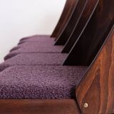 Set of 6 Dining Chairs by R. Hofman for TON, Model 514, 1960s, Reupholstered