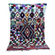 Unique Moroccan Rug - Vintage Art Deco Rug - The Moroccan Rug
