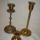 Copper candlestick