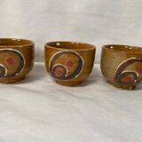 Ensemble de 3 tasses à thé vintage