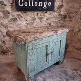 Craft furniture/Wooden kitchen island – France, 1930s