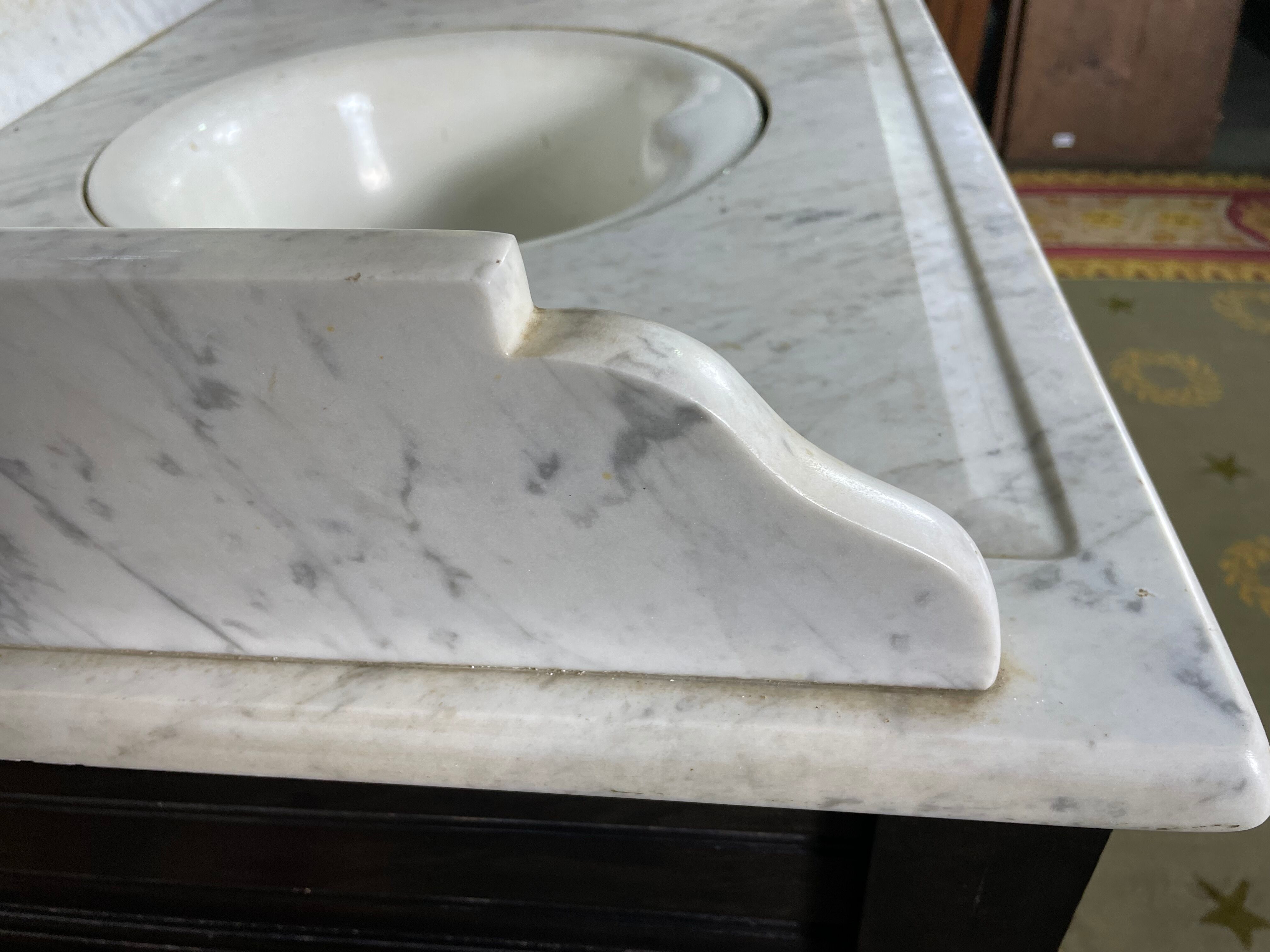 Meuble de toilette à vasque Napoléon III