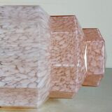 Clichy Glass Art Deco Ceiling Lamp 1925