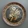 Floral decorative plate