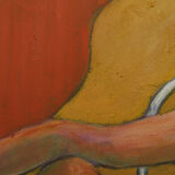 Female nude oil on canvas