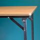 Bureau enfant formica marron