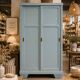 Parisian Art Deco wardrobe with sliding doors.