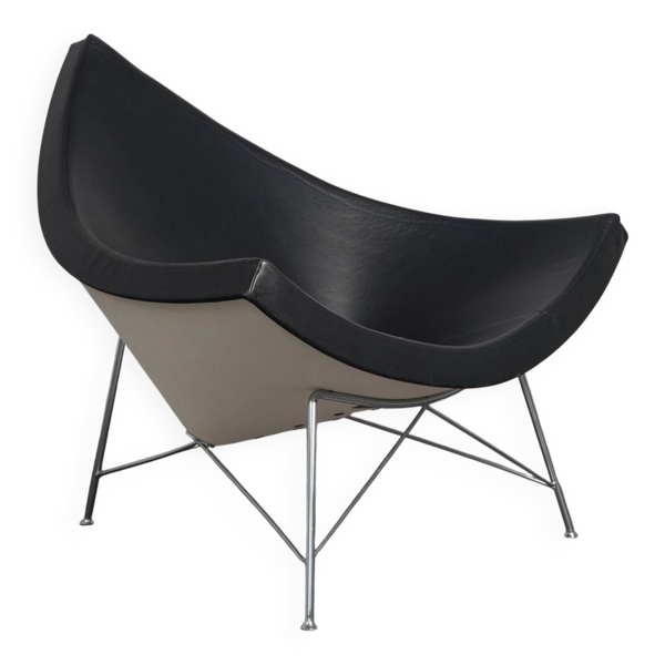 Chaise longue en noix de coco par George Nelson pour Vitra, Suisse 2004