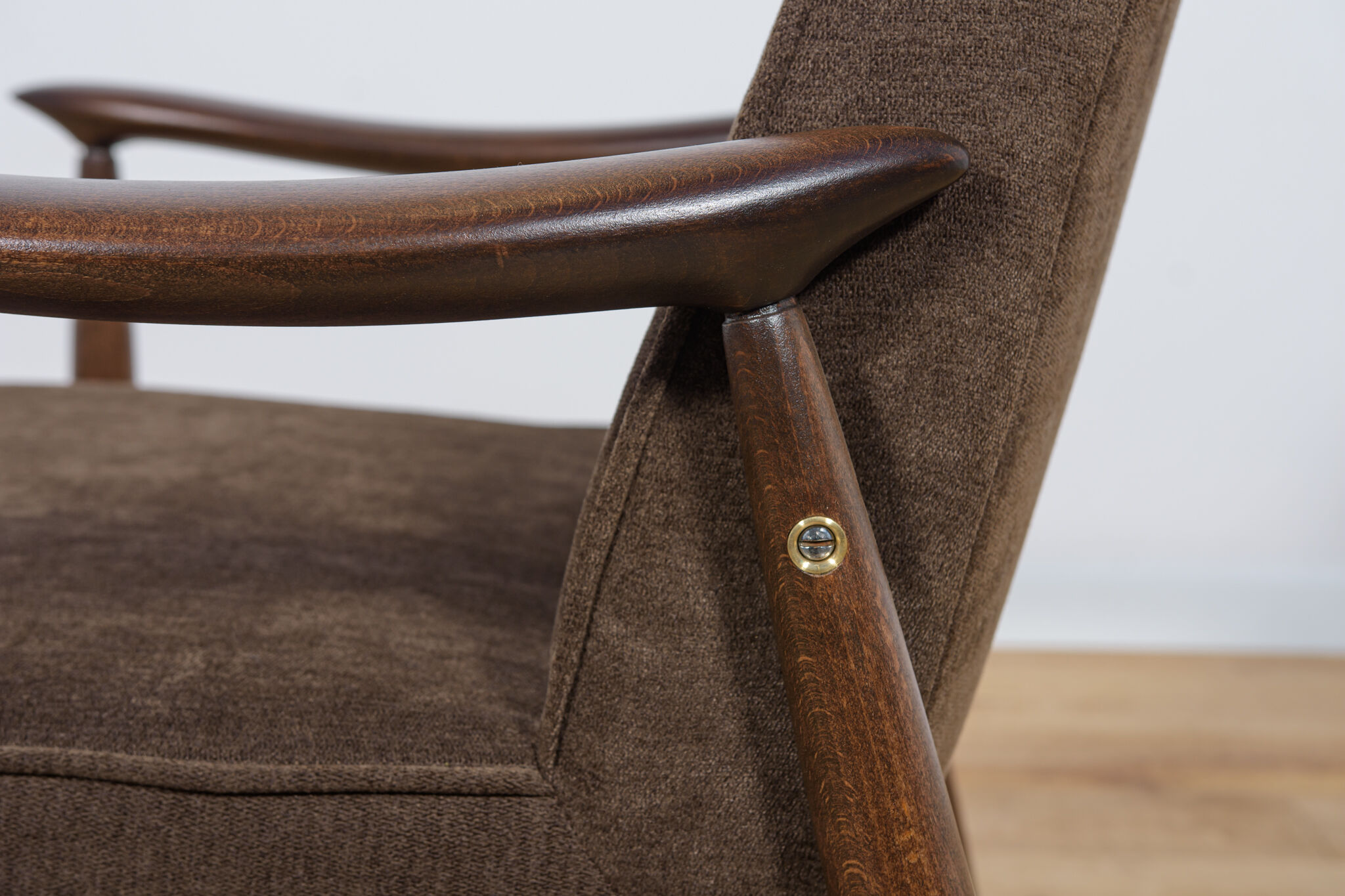 GFM-87 Armchairs by Juliusz Kedziorek for Gościcińskie Furniture, 1960s, Set of 2