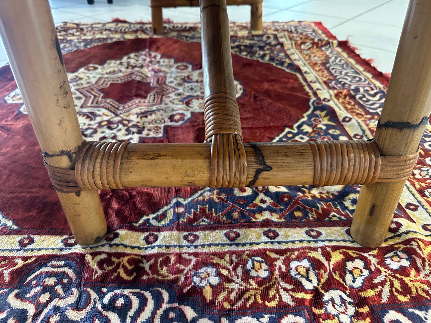 Enfilade Rattan by Adrien Audoux & Frida Minet 1960