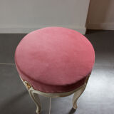 Louis XVI velvet stool