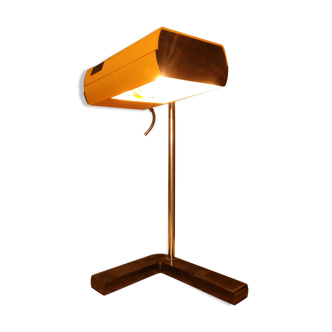 Lampe Samp orange par Jean René Talopp