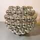 70s chrome kinetic pendant light or lampshade