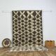 Handmade Moroccan Berber rug 242 X 142 CM