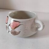 Vintage Salins soup bowl – Coppelia model – hand-decorated