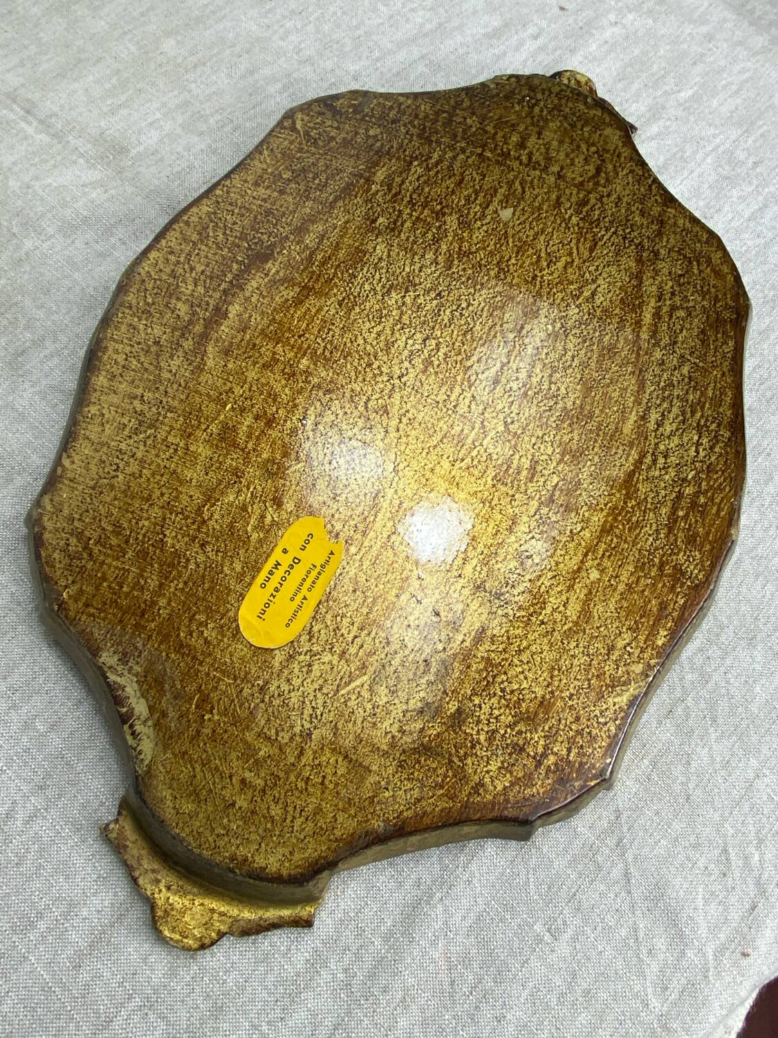 Florentine wooden tray