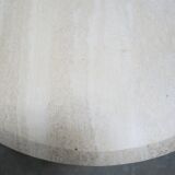 Vintage side table in travertine