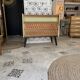 Commode en bois de style scandinave, années 50-70