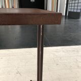 Table d'appoint industrielle en fer